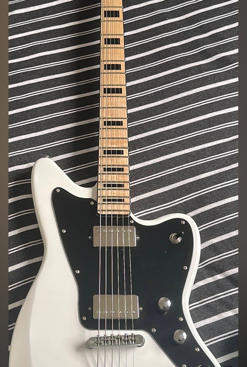 Electric guitar after professional setup by Fretwork by GB