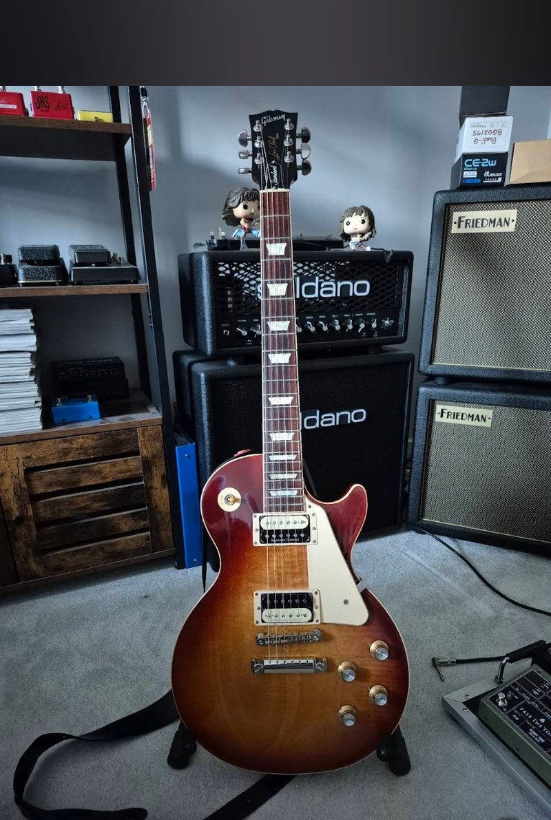 Gibson Les Paul setup and pickup install by Fretwork by GB